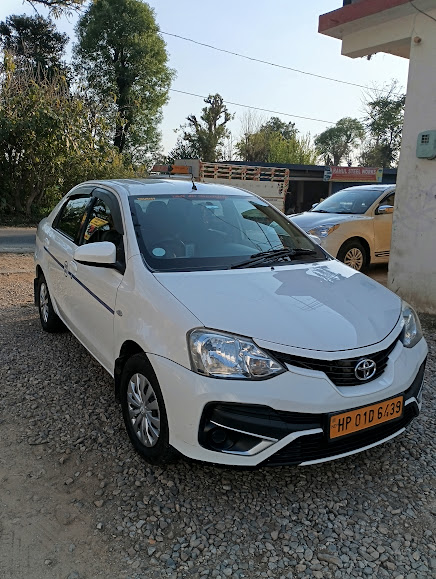 Book Toyota Etios Cab in Dharamshala